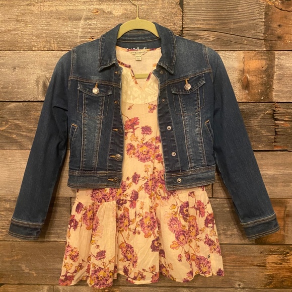 Lucky Dress Biscotti Floral Charlene drop waist S - Picture 5 of 5